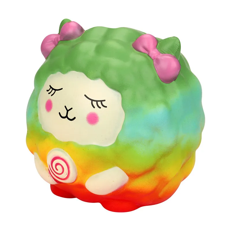 12 см мультфильм Kawaii овец мягкими замедлить рост Ароматические Squeeze Игрушка