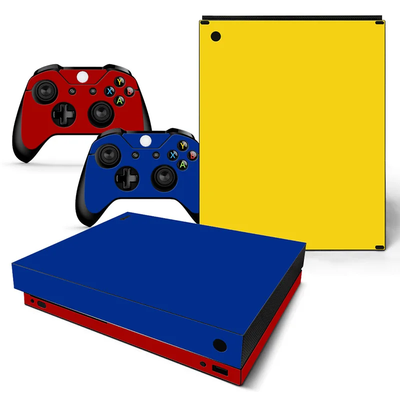 TN-XboneX-0708 Пользовательские наклейки кожи для xbox one X с высоким качеством и разумной ценой - Цвет: TN-XboneX-0708