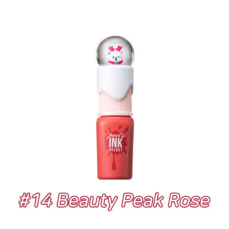 Жидкая губная помада PERIPERA с перламутровыми чернилами вельветовый оттенок губ 8 г