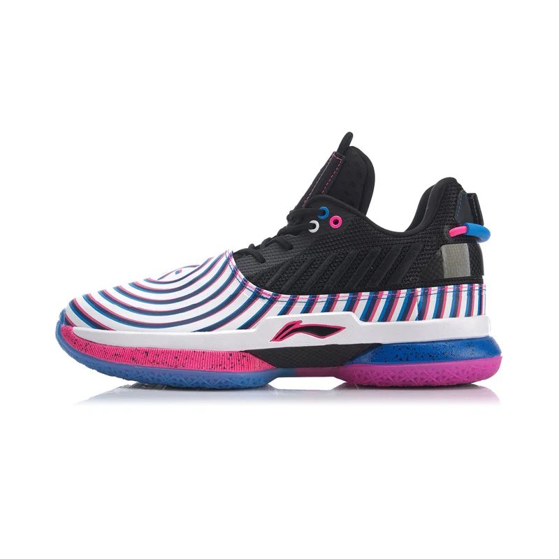 ABAN079-4 Li-Ning мужские WOW 7 DIZZY баскетбольные кроссовки wow7 wayofwade 7 подкладочные облака BOUNSE+ спортивная обувь кроссовки ABAN079 XYL212 - Цвет: ABAN079-4