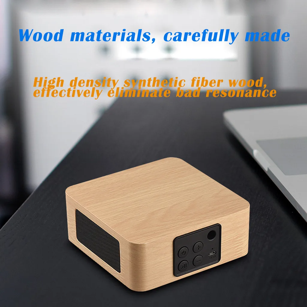 Портативный мини Bluetooth беспроводной стерео музыкальный динамик HiFi телефон для
