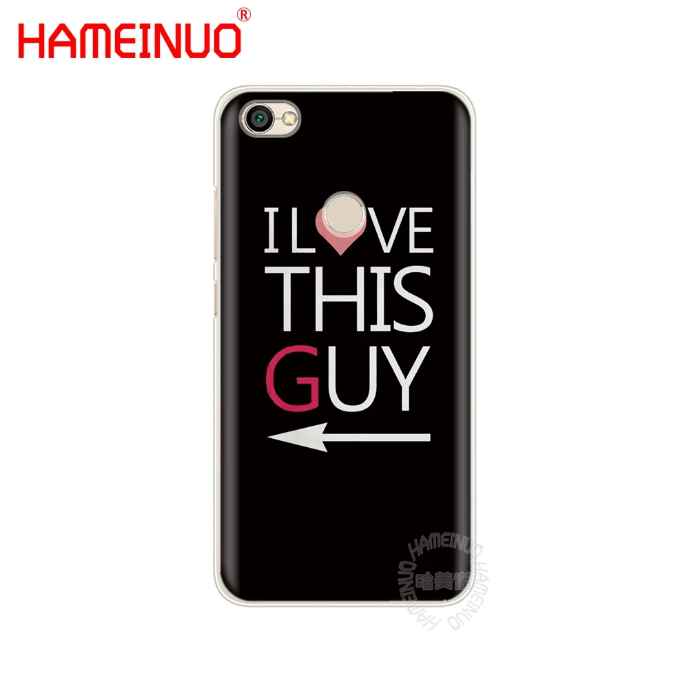 I Love My Girlfriend boyfriend Cover phone Case for Xiaomi redmi 5 4 1 1s 2 3 3s pro PLUS note 4X 4A 5A | Мобильные телефоны и