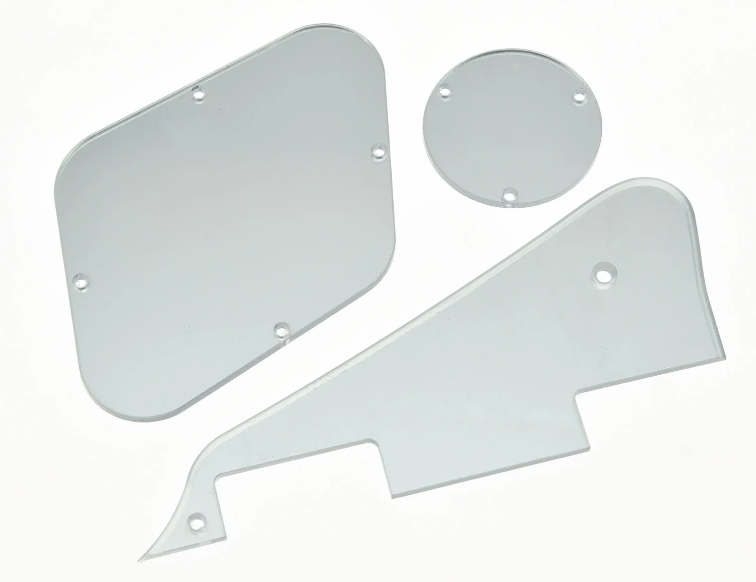 

KAISH LP Pickguard Rear Plate Switch Cavity Covers for Epi LP Silver Mirror