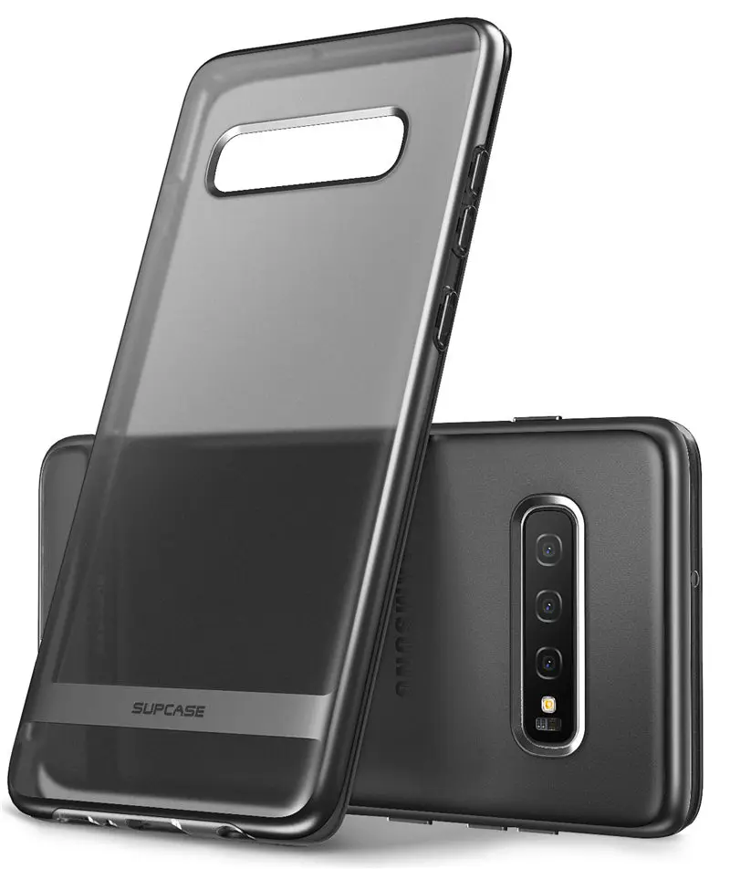 Для samsung Galaxy S10 плюс Чехол 6,4 дюймов SUPCASE UB метро Премиум Тонкий, мягкий, из полиуретана покрытием гальванический чехол с линиями на заднюю панель