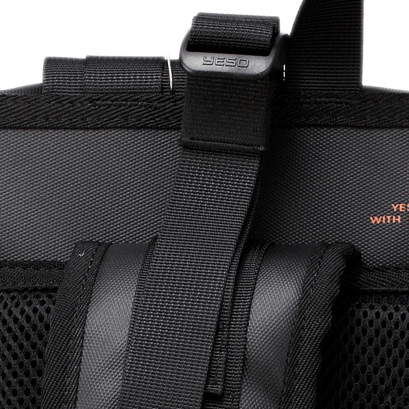 YESO 2018 New Style Men's Bucket Backpack Simple Design 17.3 Inch Laptop Waterproof Backpacks | Багаж и сумки