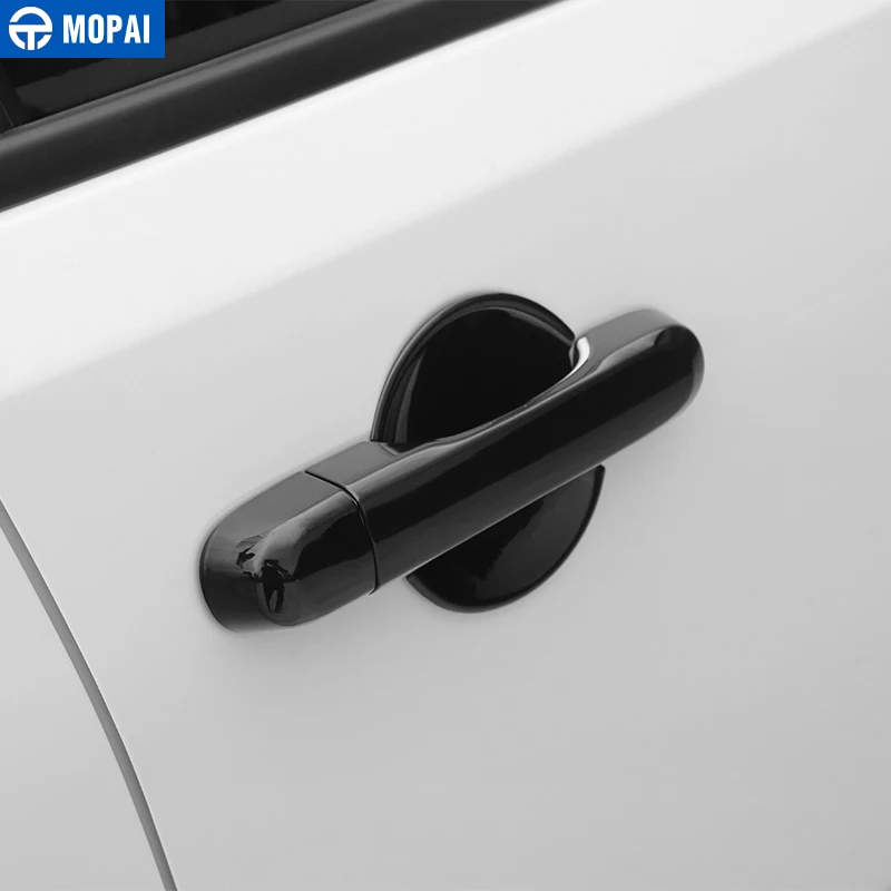 MOPAI ABS Автомобильная боковая дверная ручка Накладка с умным замком Декоративные наклейки для Jeep Renegade- внешний стиль автомобиля