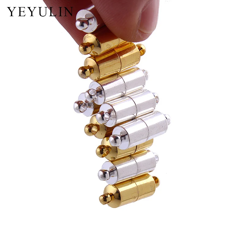 10 пар цилиндрические магнитные штекеры 13 х6 мм|clasps connector|magnetic claspsjewelry clasps |