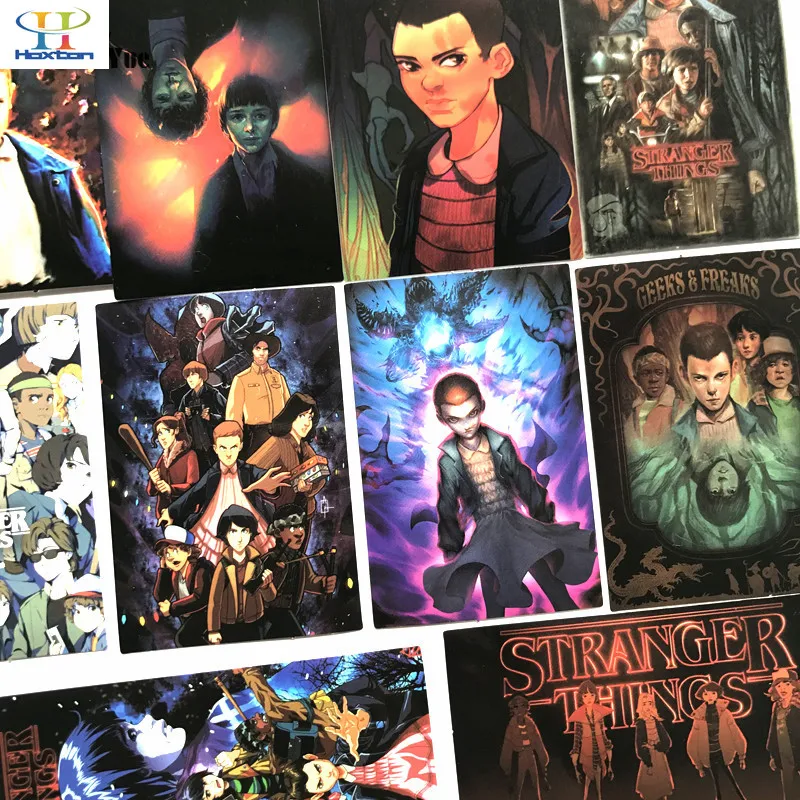 18pcs NEW Stranger Things Cartoon Graffiti Stickers For IPAD phone Laptop Sticker Fridge Skateboard PVC | Автомобили и мотоциклы