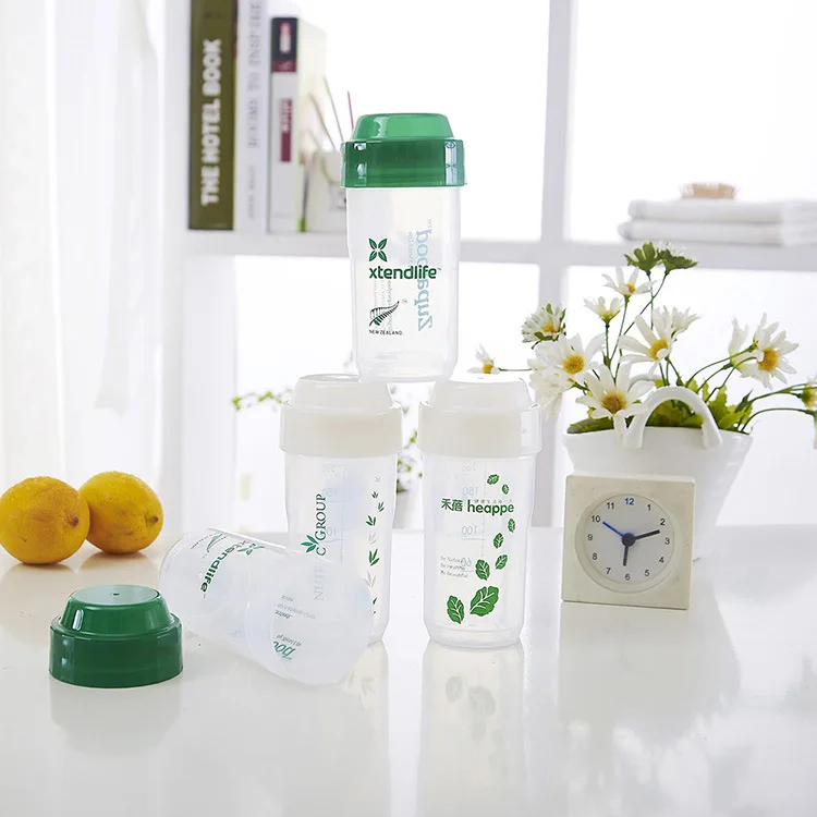 250ml Outdoor Sports Portable Plastic Cup Water Drink Bottle Protein Shaker Bottle For Water Sports Hiking Travel Yoga Running