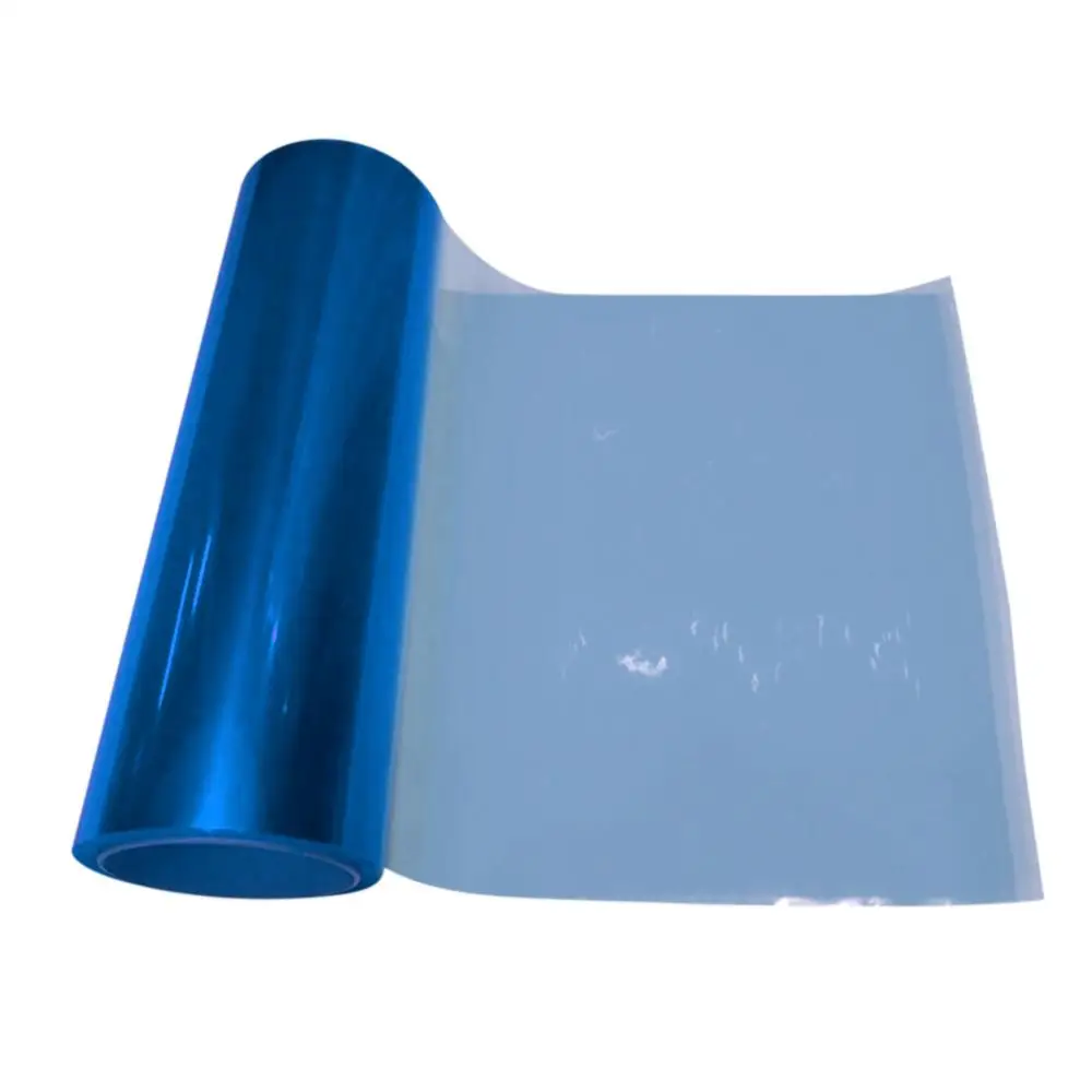 Light Blue 30 см X 60 см Авто Свет Фара задняя фара тон пленка наклейка s водонепроницаемый желтый винил авто свет аксессуары пленка стикер - Название цвета: Light Blue