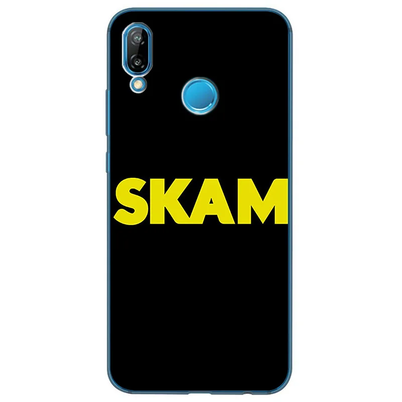 Чехол SKAM для ТВ шоу мягкий силиконовый чехол из ТПУ телефона Huawei P8 P9 P10 P20 Lite Plus Mate 9