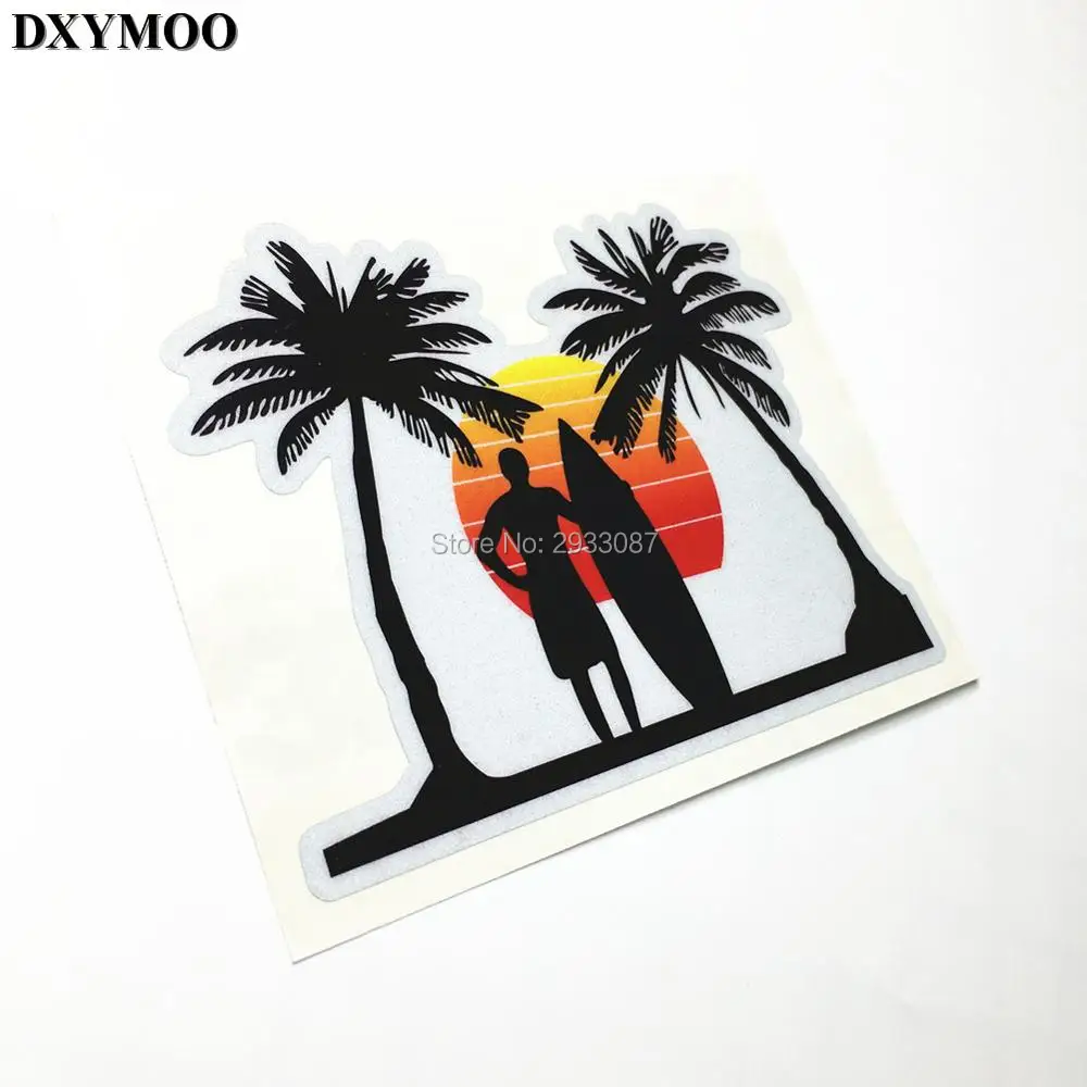 3 размера креативные наклейки для дайвинга водные виды спорта серфинг пляж окно