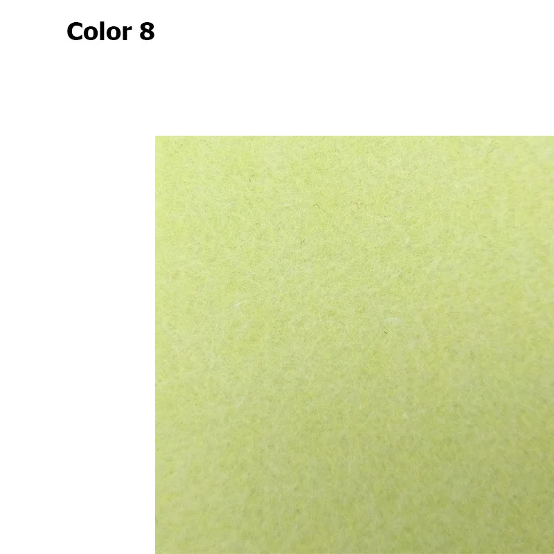 Color 8 as photo WISHMETYOU, 2 мм, 30 см, цветная ткань для валяния, сделай сам, для шитья кукол, Ремесла, Декор для дома, Нетканый полиэстер, набор для одежды, войлок - Цвет: Color 8 as photo