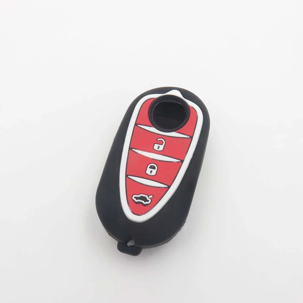 Силиконовый чехол для ключей 1 шт./лот 100% подходит Alfa Romeo Mito Giulietta 159 GTA силиконовый