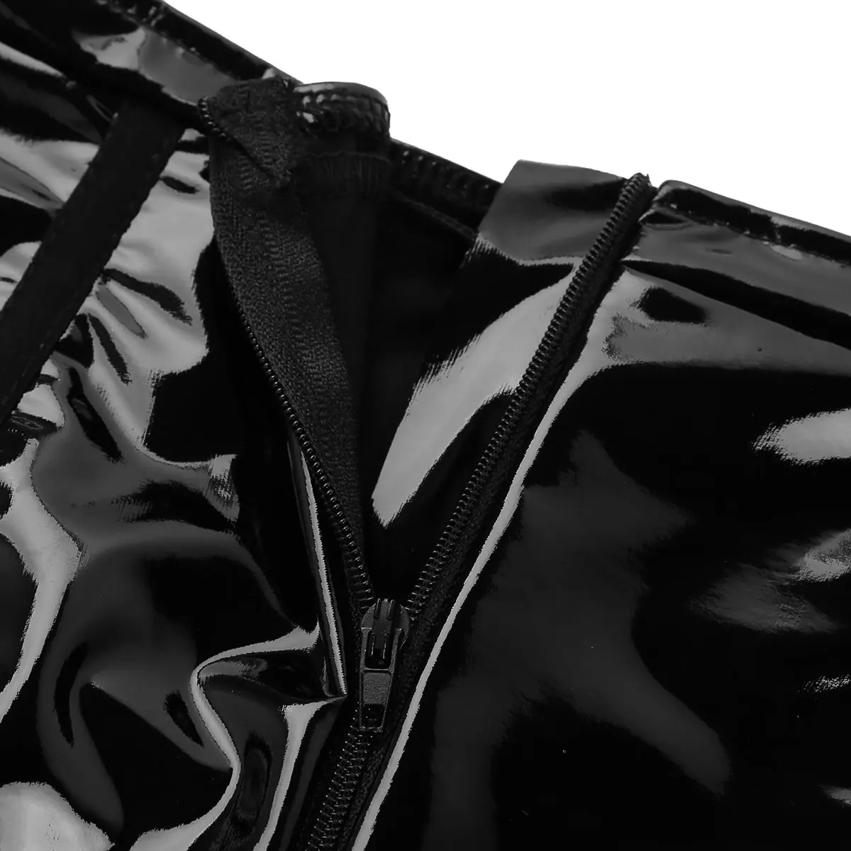 Женское нижнее белье из лакированной кожи сексуальные Рейв танцевальные трусики