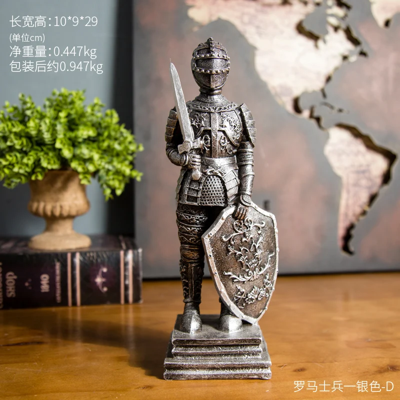 Triumph - Sword Shie Креативные европейские ретро украшения для солдатской комнаты, украшения для дома, гостиной, мебели - Цвет: Triumph - Sword Shie