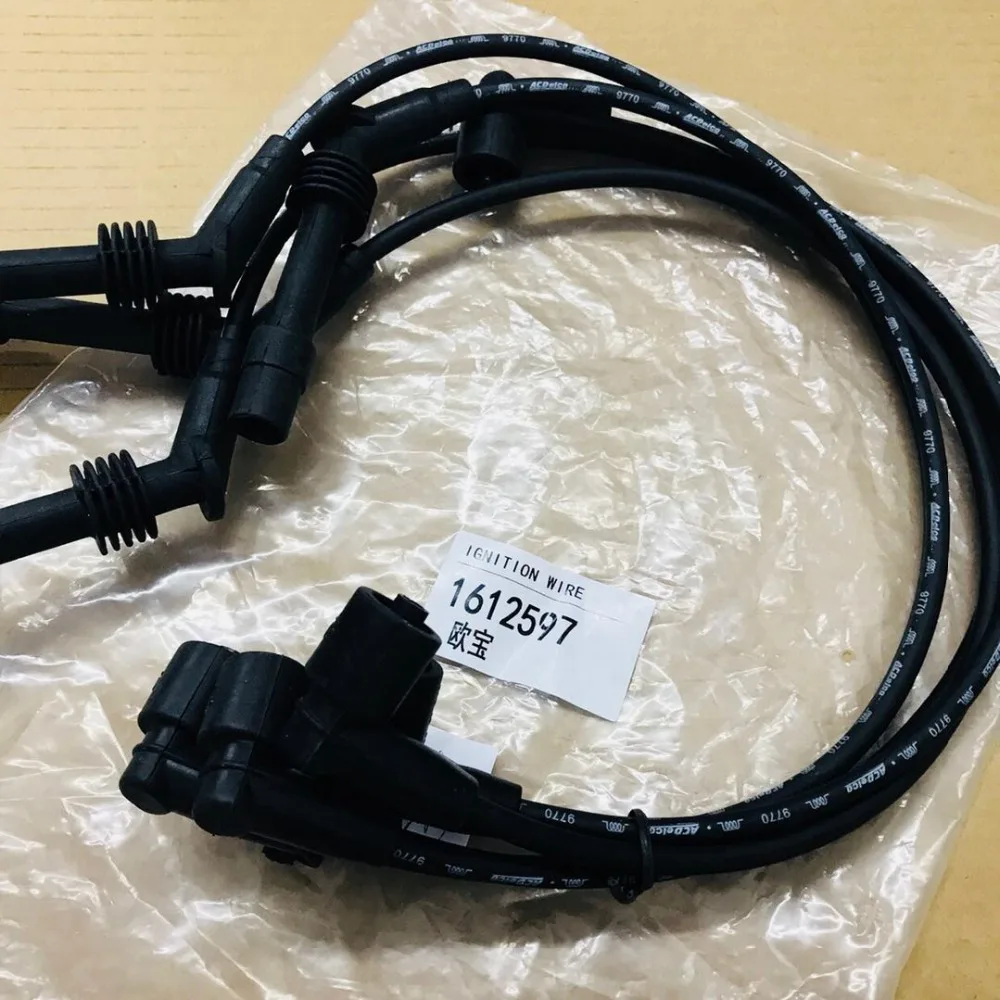 Комплект проводов зажигания OE 1612597 ZEF1124 90487569 0300891124 0986357126|Набор кабелей зажигания|