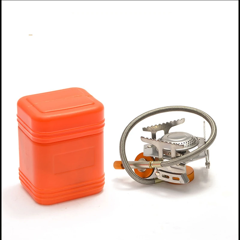 Высокомощная уличная газовая плита горелка для кемпинга складная электрическая