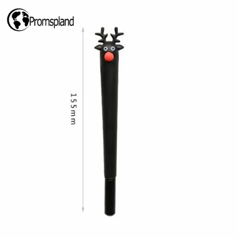 100PCS Pere David's Deer Gel Pen Animals Gels Office School Supplies Students Girls Gifts 0.5mm Stationery Canetas 15.5cm | Канцтовары