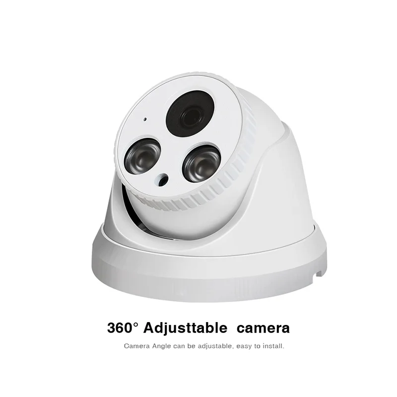 ZGWANG 2MP Антивандальная IP камера безопасности ONVIF CCTV купольная ip видеонаблюдения