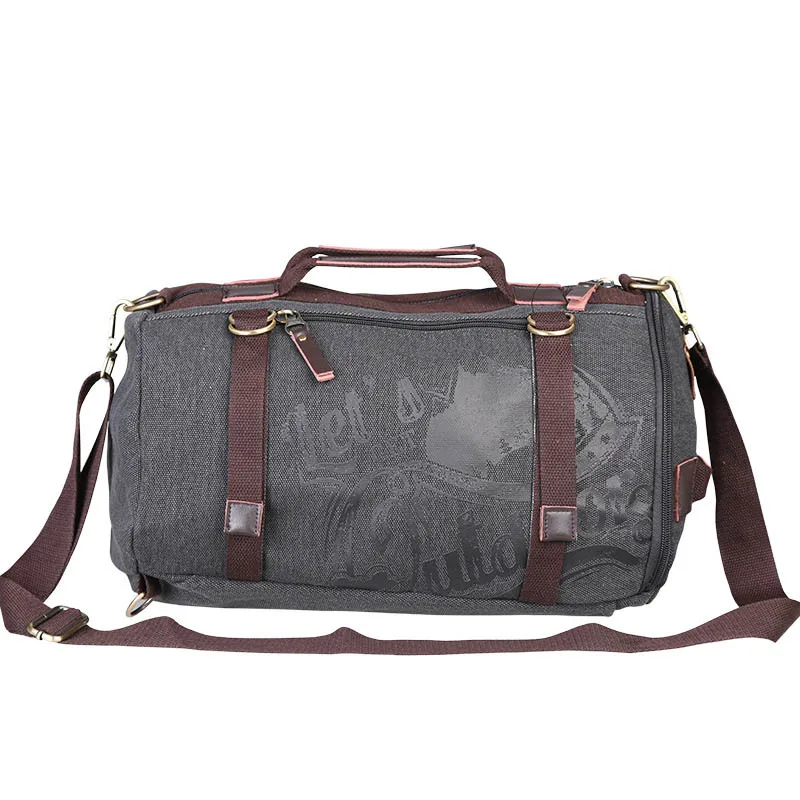 Повседневный холщовый рюкзак для мужчин и женщин с принтом|outdoor travel bags|bags for