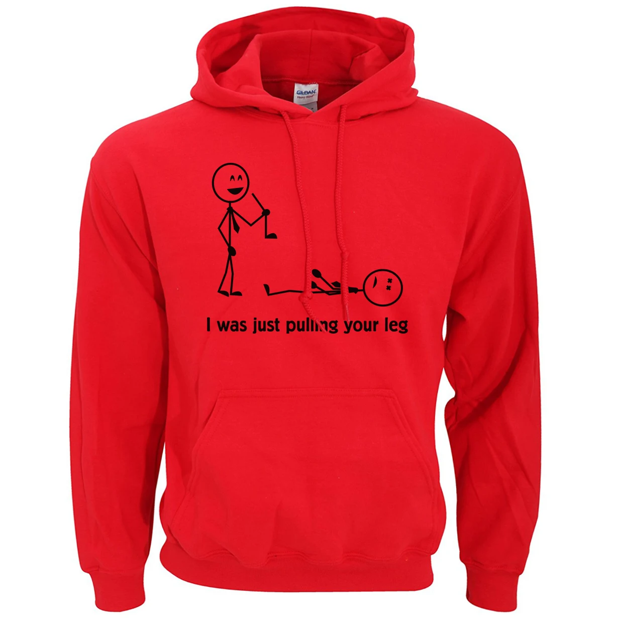 Забавные мужские толстовки для взрослых весна-Зима 2019 с капюшоном I Was Just drawing Your Leg