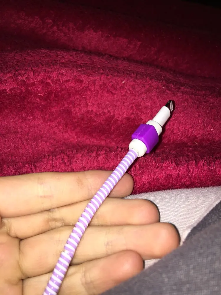 10 шт./лот 50 см двойной цвет сплошной ТПУ спиральное USB зарядное устройство