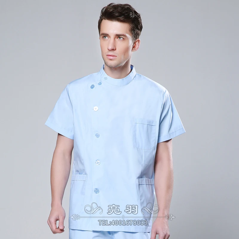 Clothes pants Модные летние женские больничные медицинские скрабы, набор одежды, модный дизайн, облегающие зубные скрабы для салона красоты, мужская униформа медсестры - Цвет: Clothes pants
