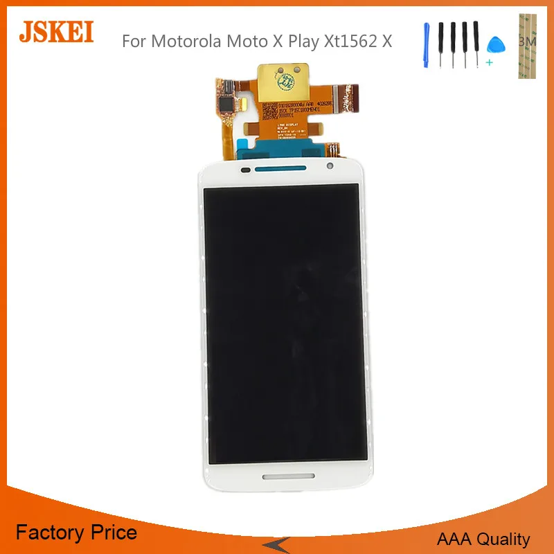 Для Motorola Moto X Play Xt1562 Xplay ЖК дисплей с кодирующий преобразователь сенсорного экрана