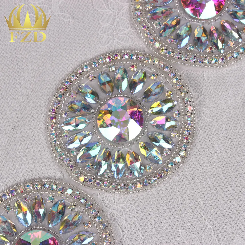 (10 ярдов) оптовая продажа 1 ярд Ирион горячая фиксация камни из бисера и стразы