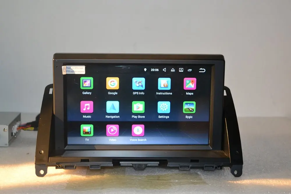8 "android 7 1 Автомобильный GPS навигатор для Mercedes C Class W204 C180 C200 C300 Wi Fi canbus руль