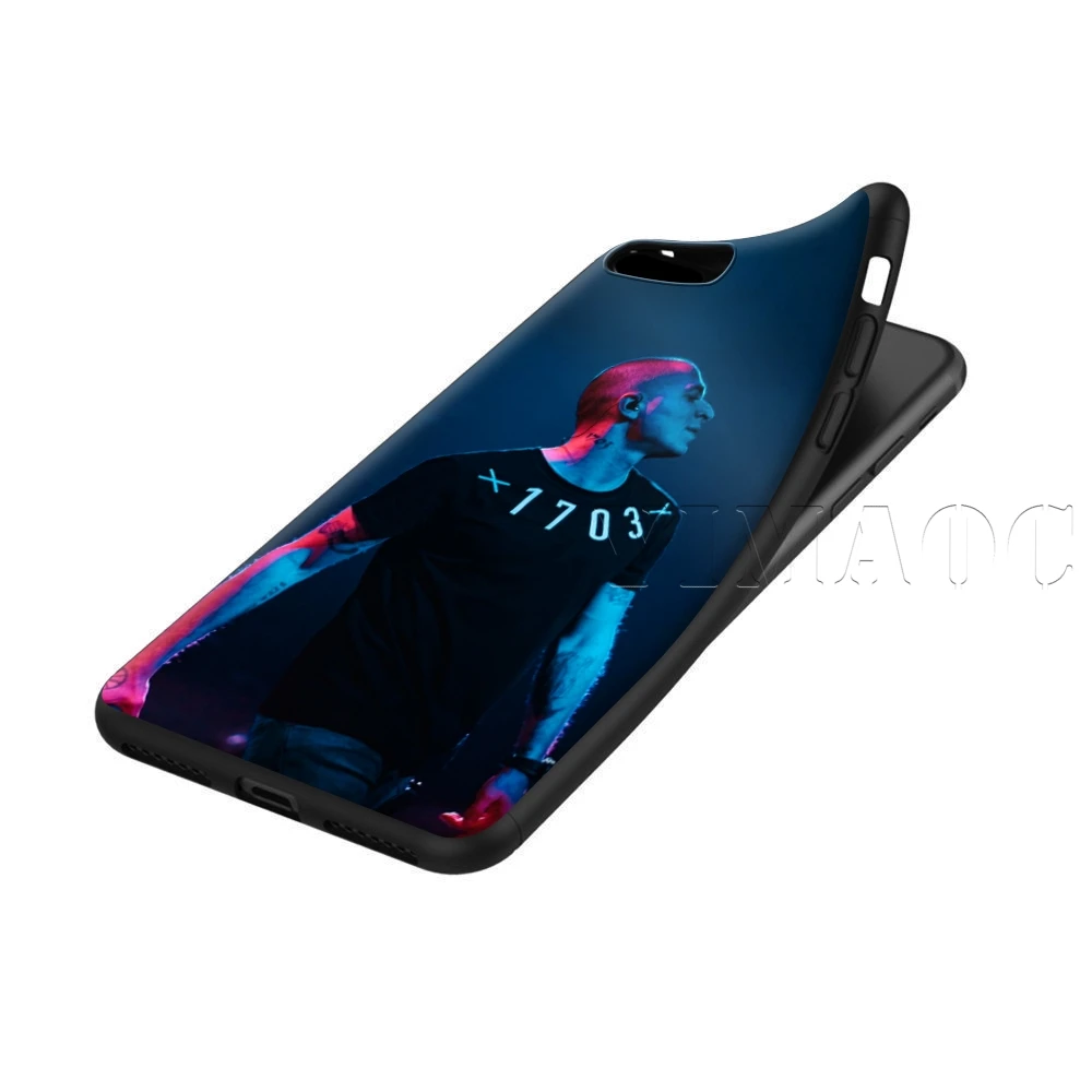 Силиконовый чехол YIMAOC Oxxxymiron для Xiaomi Redmi Note 4 4x 4a 5 5a 6 8 Pro Prime Plus|Бамперы| |