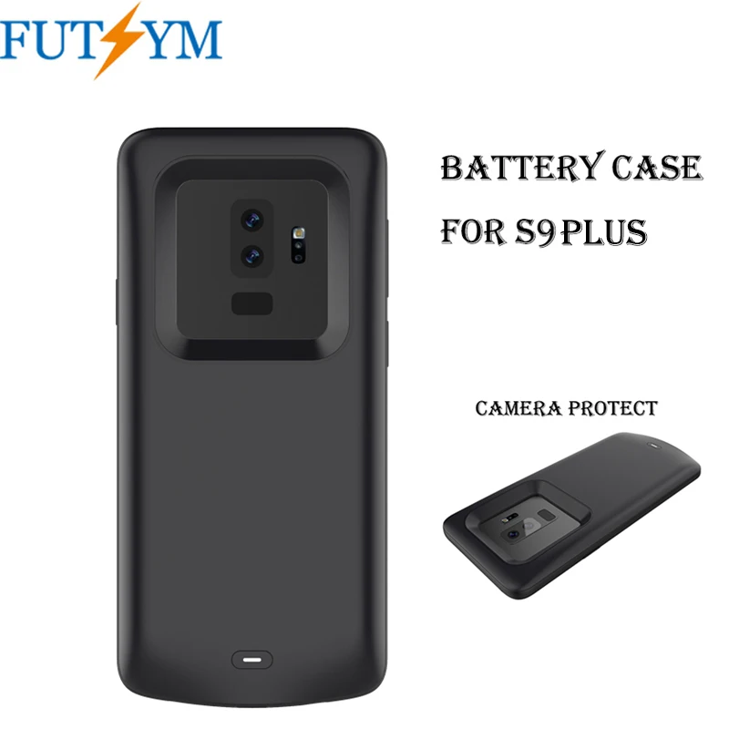Роскошные 4700 мА/ч Батарея Зарядное устройство ультра тонкий чехол для samsung Galaxy S9