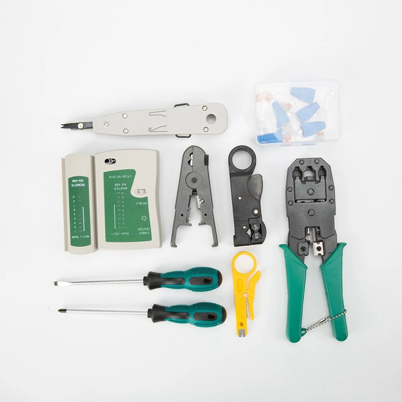 Клещи для сетевого кабеля обжимные клещи/профессиональный тестер Rj45 Rj11 Rj12 Cat5 Utp Lan