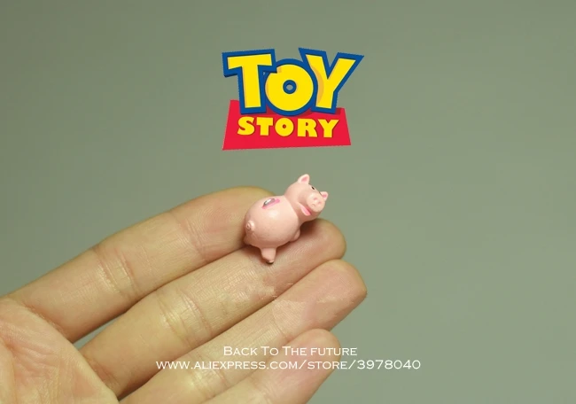 Disney Toy Story 3 свинья копилка версия 2 см ПВХ фигурки Мини куклы детские игрушки