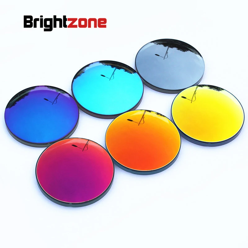 Новые товары зеркальные поляризованные линзы высокого качества разноцветные