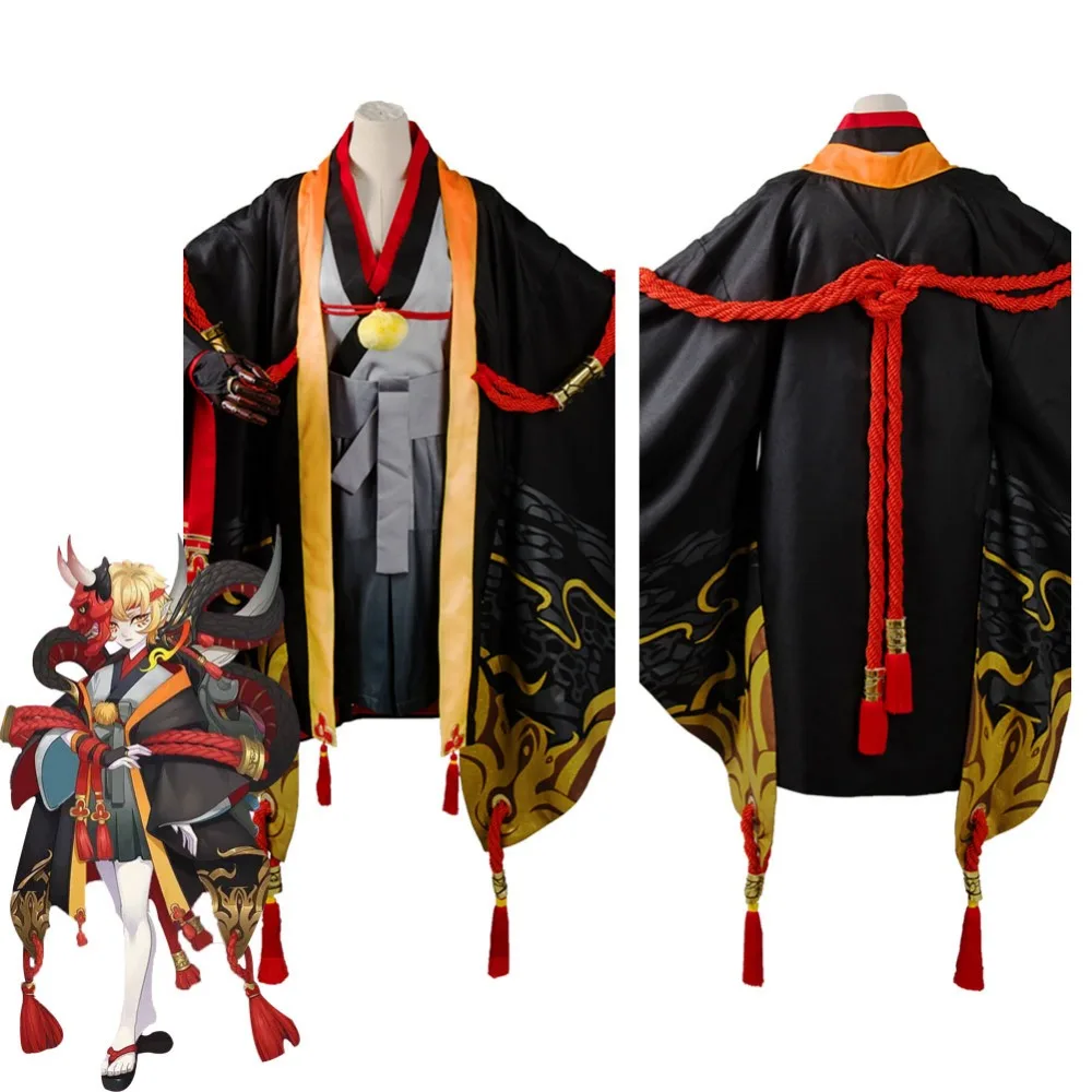 Yin Yang Master Onmyouji Prajna костюм для косплея кимоно| |