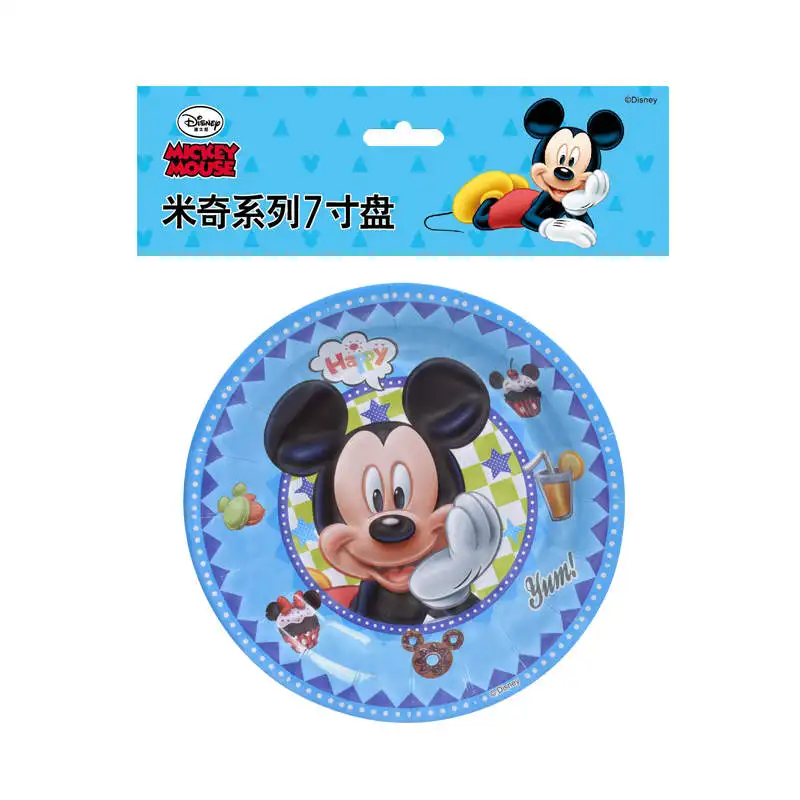 Горячая Disney с Микки Маусом и Минни Маус комплект Мышь heme пластиковые Tablecover