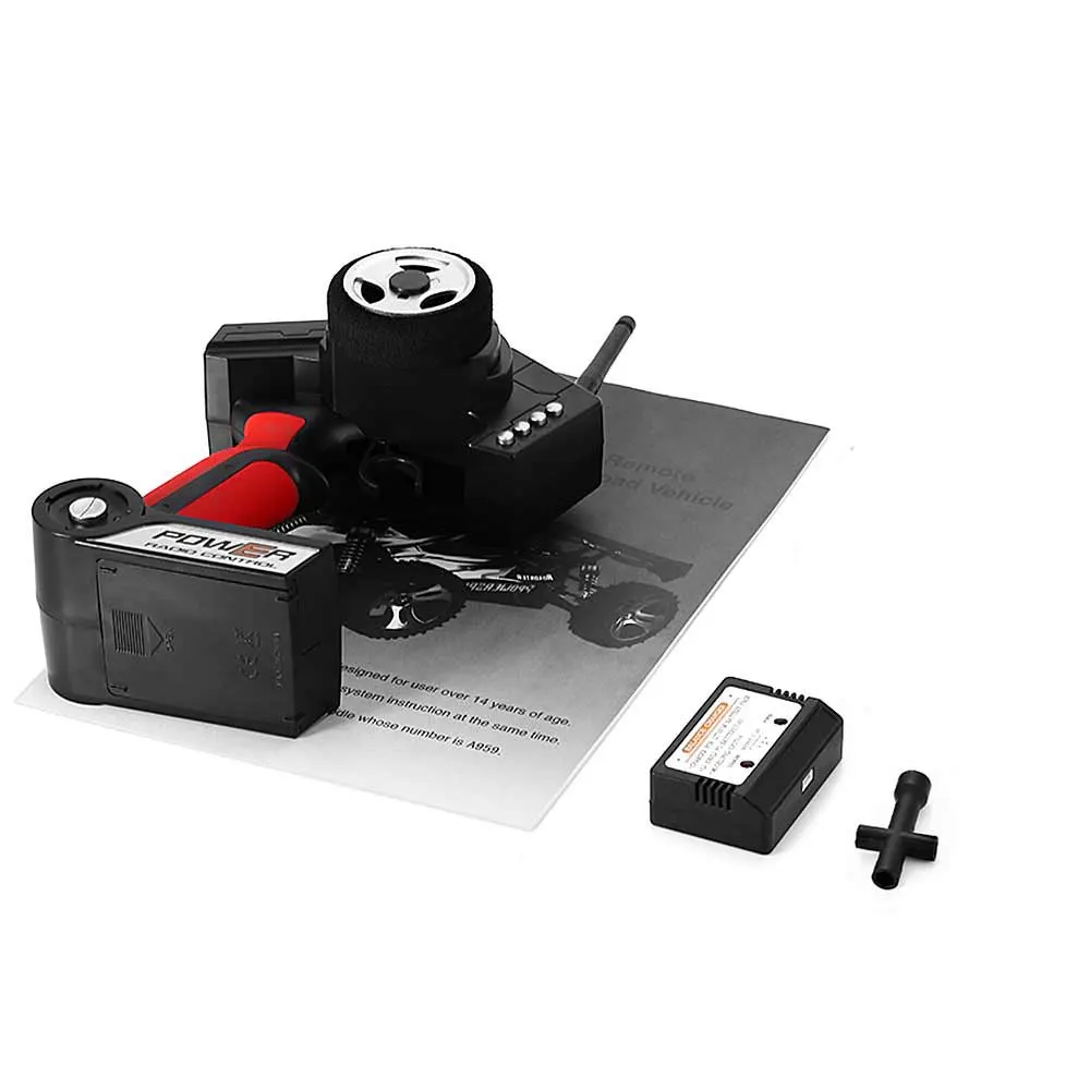 Wltoys A959 RC автомобилей высокоскоростной внедорожных 2,4 г дистанционного Управление Модель Масштаб 1:18 ралли противоударный резиновые колеса багги грузовик