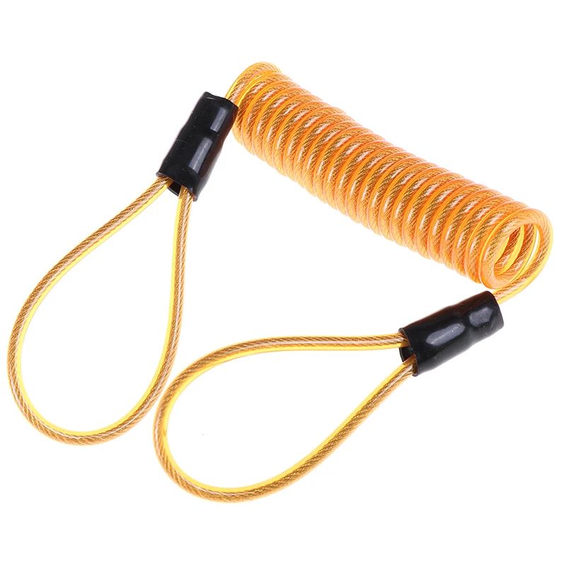 1 2 м/1 8 м смелый кабель велосипедный замок веревка шлем провод Противоугонная