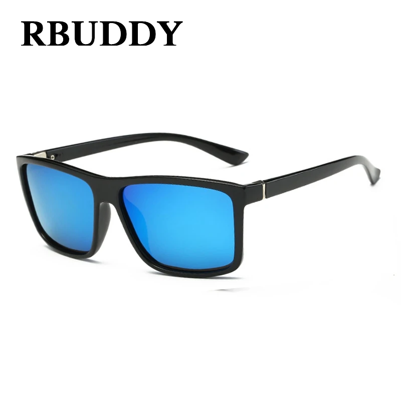 Мужские солнцезащитные очки RBUDDY поляризационные квадратные с защитой от солнца