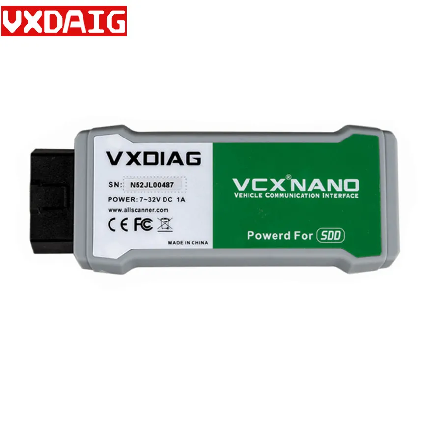 VXDIAG VCX NANO для Land Rover/Jaguar 2 в 1 программное обеспечение V151 Rover диагностический