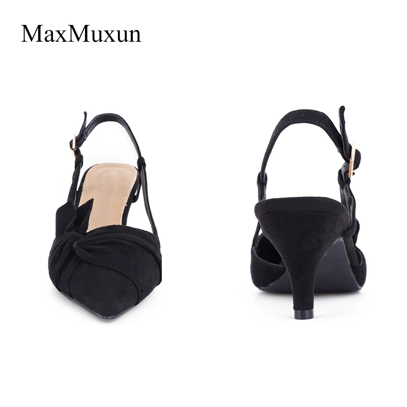 MaxMuxun/Женская обувь Модельные туфли лодочки на каблуке средней высоты с петлей