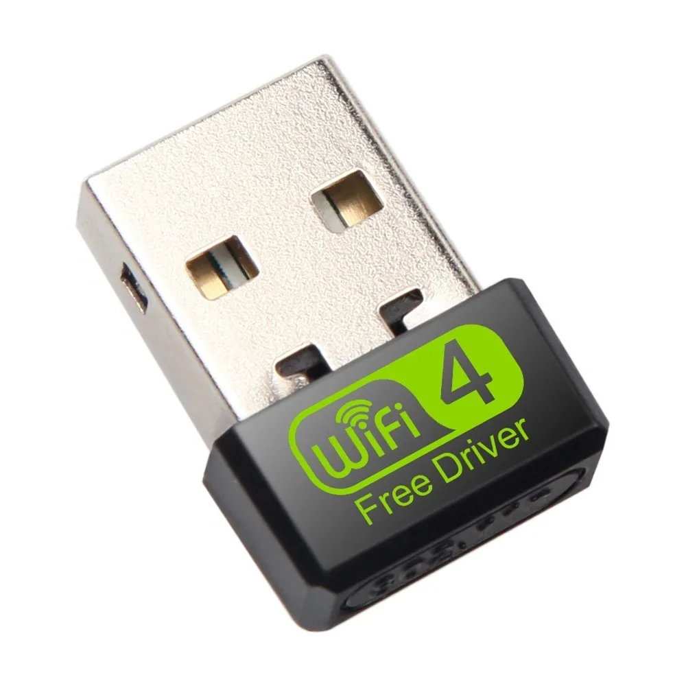 USB WiFi адаптер Сетевая карта Бесплатный драйвер 150 Мбит/с для ПК ключ доступа