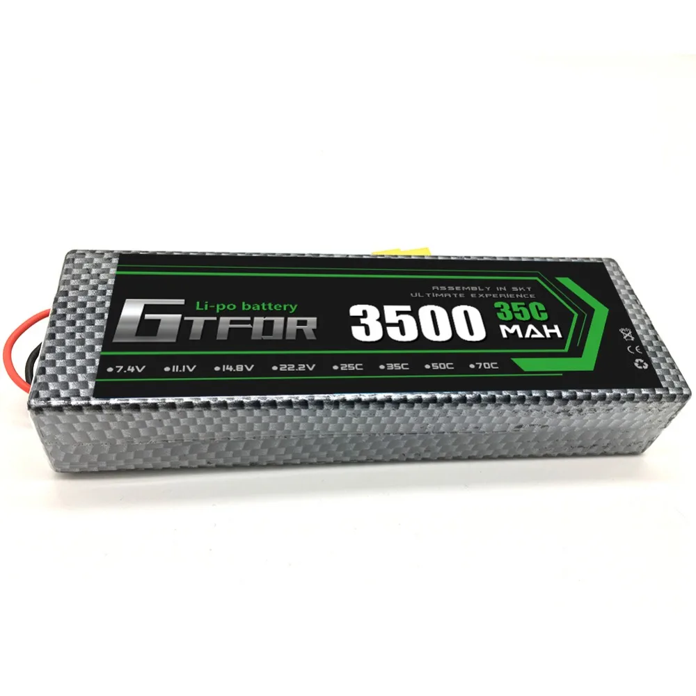 DXF 3500mAh Lipo 35C 2S 7 4 V литиевая батарея высокая мощность ПВХ чехол высокое качество lipo