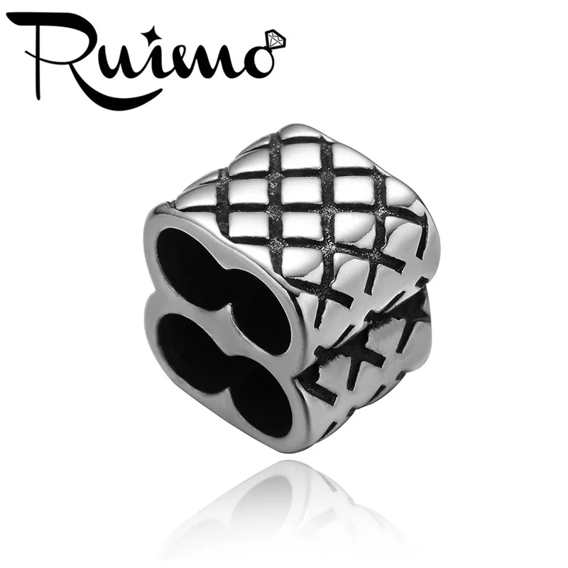 RUIMO кожаный регулируемый браслет мужские веревочные тканые браслеты винтажный