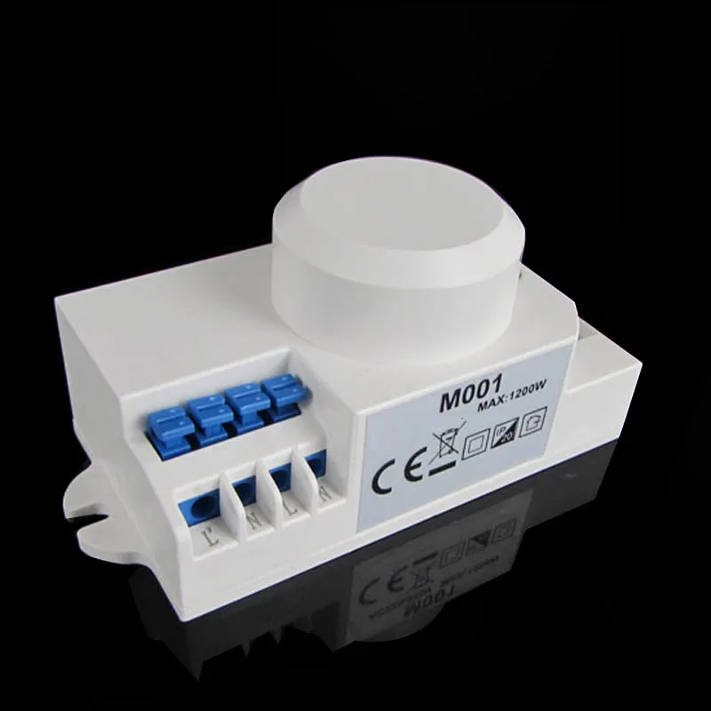 Free shipping 220-240V PIR switch module smart optical tunable microwave radar motion sensor Ceiling Recessed Wall