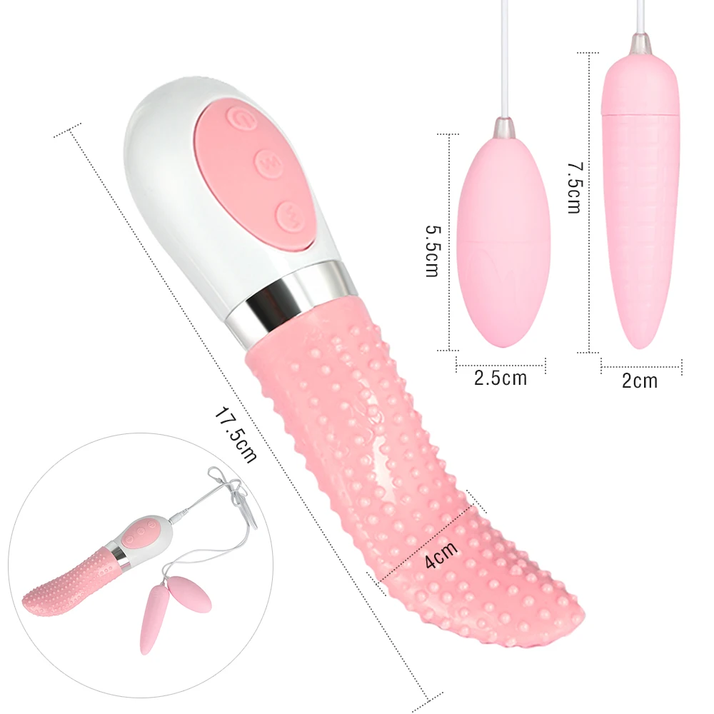 Влагалищные яйца вибрирующий язык вибратор туго облезывания полости рта