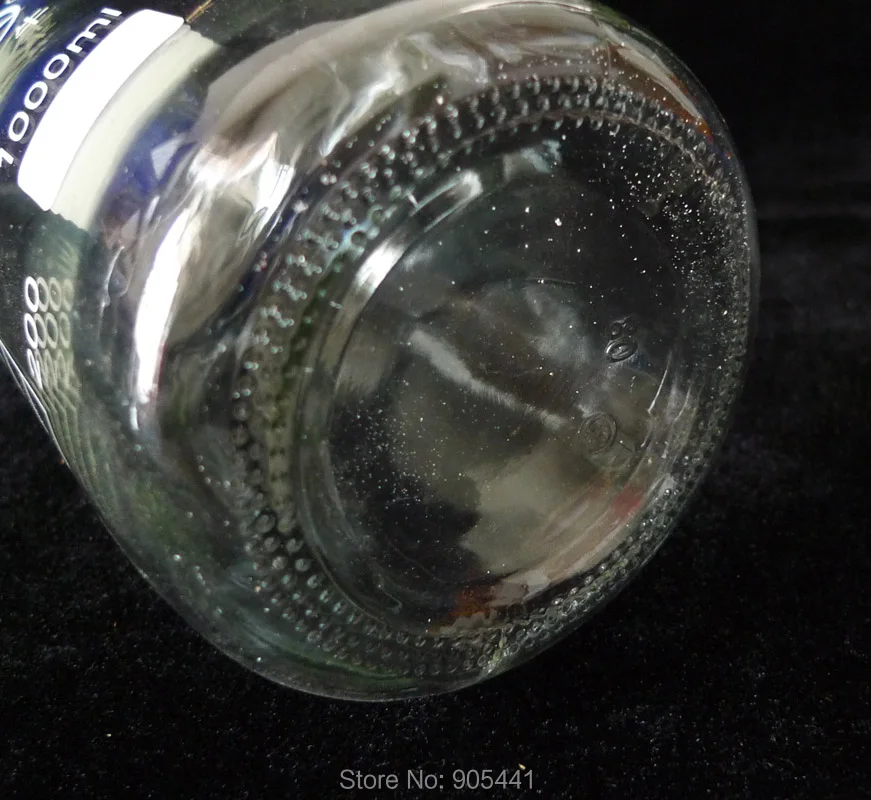 1000 мл стеклянный реагент бутылка винтовая крышка автоклавная выпускной 800