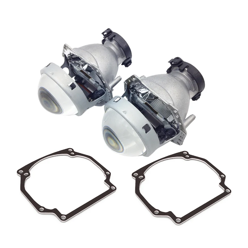lens and bracket TAOCHIS автомобильный Стайлинг Переходная рамка адаптер Hella 3R G5 объектив проектора модифицированный кронштейн для VOLKSWAGEN PASSAT B6 2005-2008 - Цвет: lens and bracket